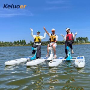 Hard Board Three-Person Water Bicycle