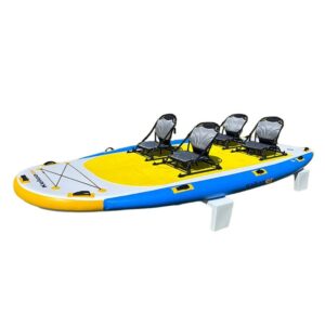 Electric Remote - Controlled Four - Person Boat